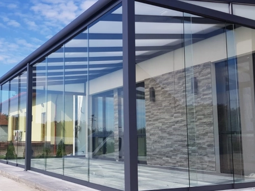 Realizacja 20 zadaszenie 8,06 x 3,50